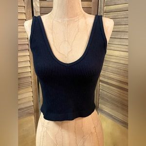 Free People Rib Brami Crop Top